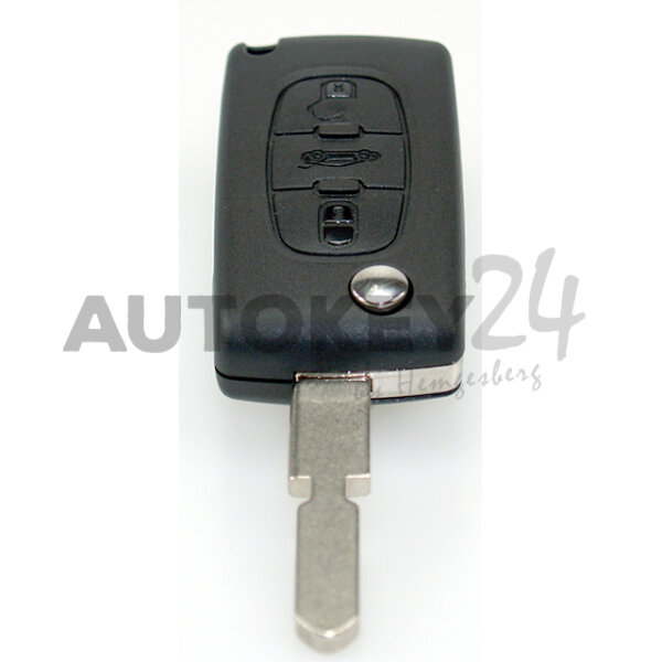 HF-Plip-Schlüssel 3 Knopf 607- 6554GN