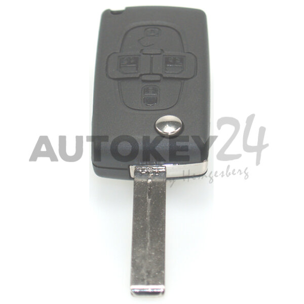 HF-Plip-Schlüssel 807- 4 Knopf mit elektrischer Seitenverriegelung - 6554SJ