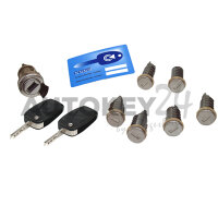 Schlosssatz Boxer III mit HF-Plip-Schlüssel 2 Knopf...
