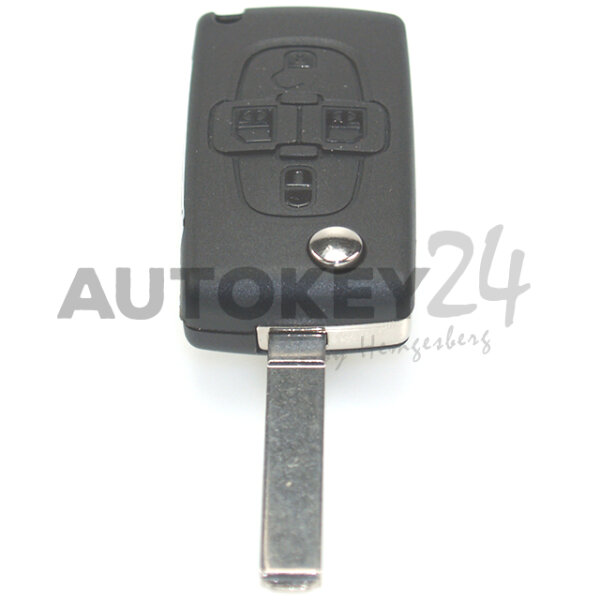HF-Plip-Schlüssel 1007, 4 Knopf CAN CAN - 6554YK