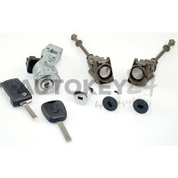 Schlosssatz mit HF-Plip-Schlüssel 3 Knopf 407 Coupe...