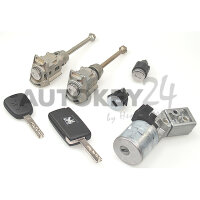 Schlosssatz mit HF-Plip-Schlüssel 3 Knopf - 4162TF