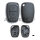 Gehäuse ohne Logo leer 2 Knopf, Kangoo, Master, Movano, Opel®-Vauxhall®, Renault®, Trafic, VIVARO (K0)
