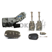 Schlosssatz mit HF-Plip-Schlüssel 3 Knopf - 9819250080